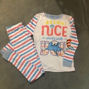 Dr. Seuss being nice starts with you pajama